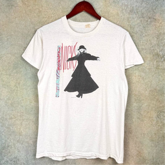 Vintage 1986 Stevie Nicks World Tour T Shirt Sz L