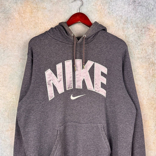 Y2K Nike Logo Hoodie Sweatshirt L