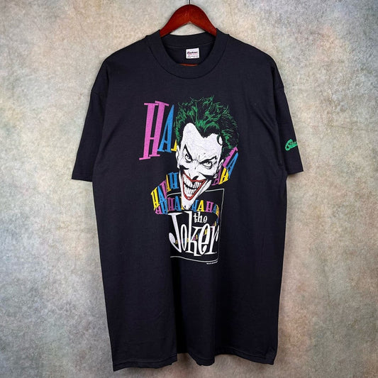 Vintage 80s DC Comics Joker Graphic T Shirt XL