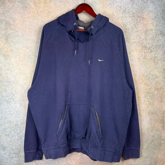 VTG Y2K Nike Logo Hoodie Sweatshirt XXL