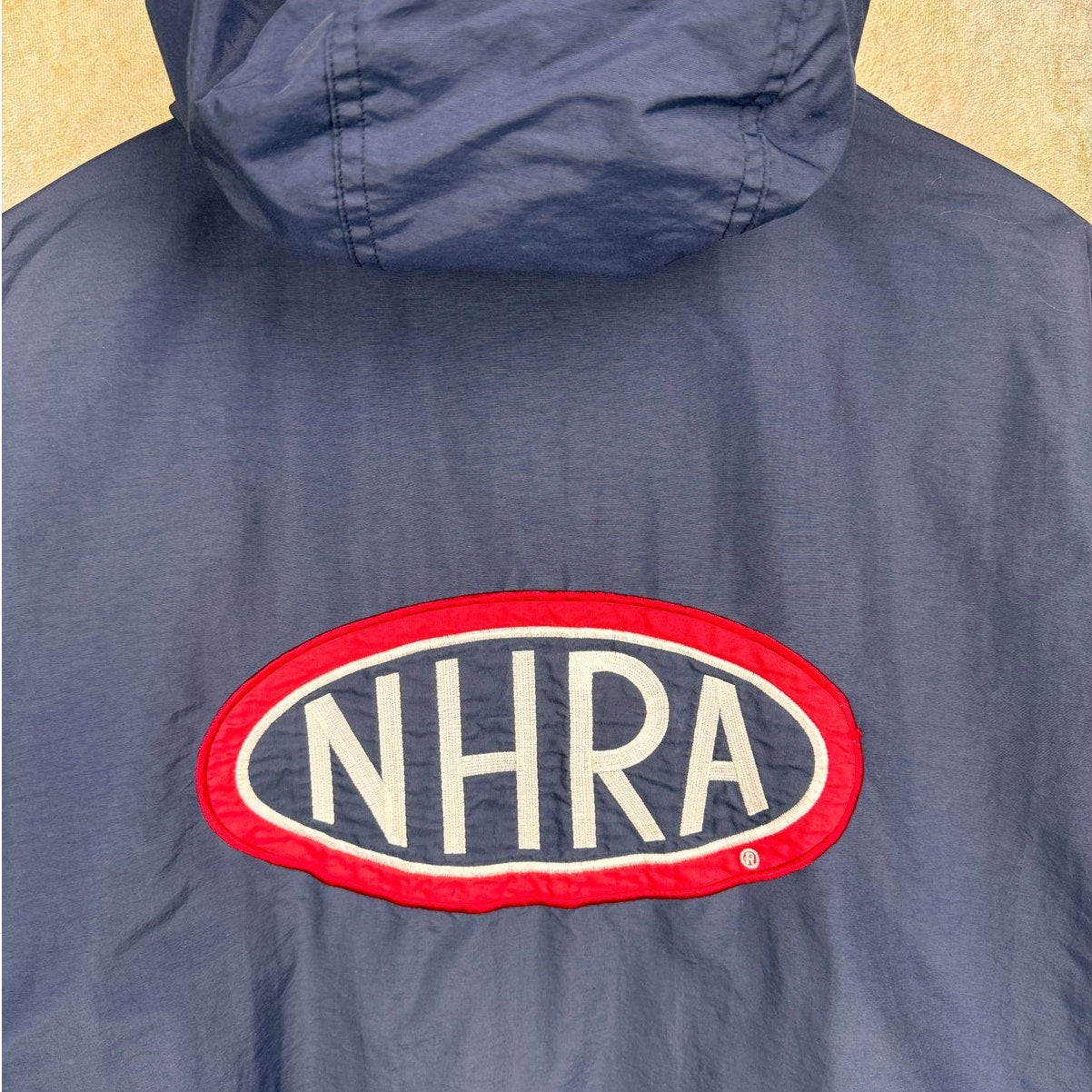 VTG 90s NHRA Racing Puffer Jacket XL