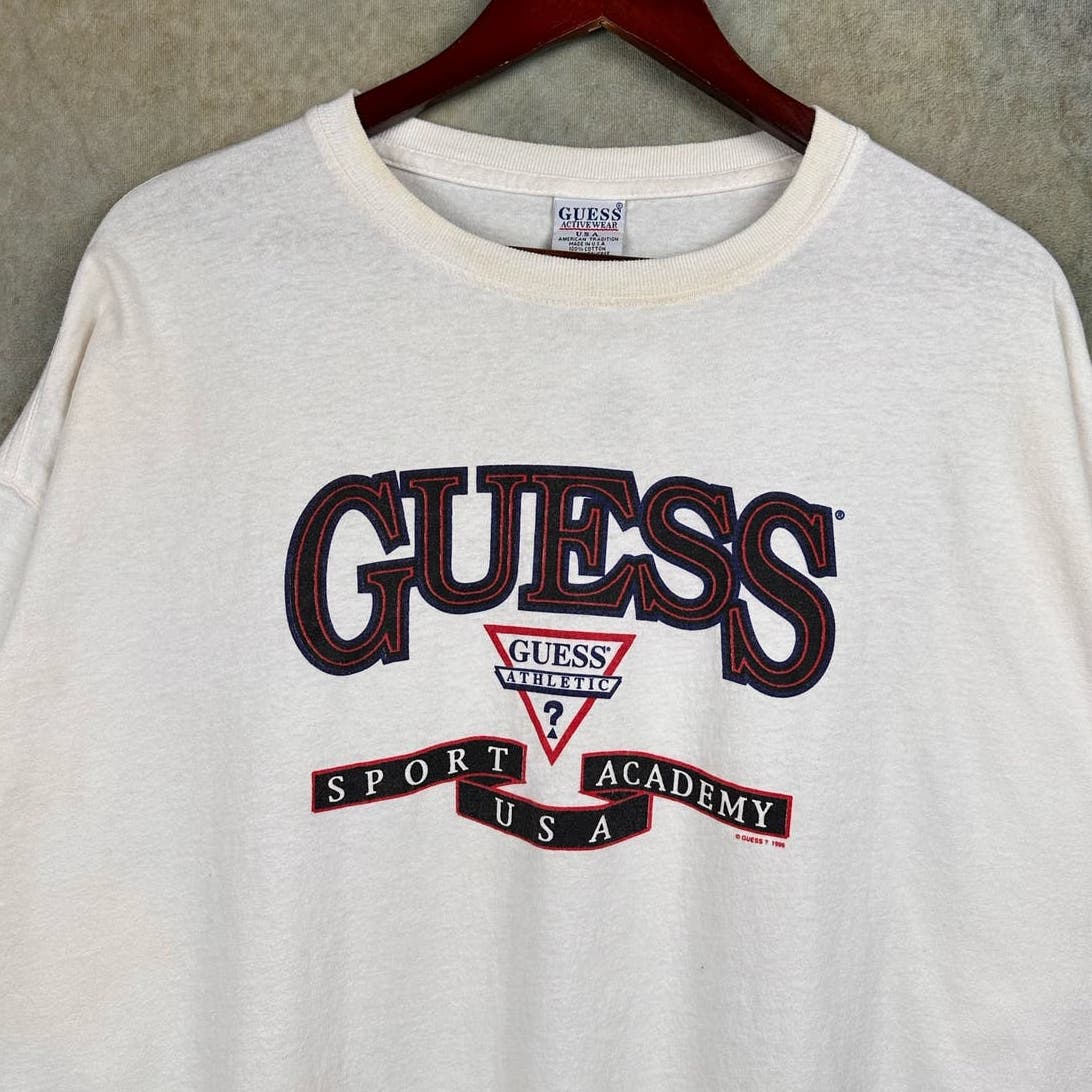 Vintage 90s Guess USA Graphic T Shirt XXL
