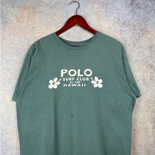 Vintage Polo Sport Surf Club Hawaii T Shirt L