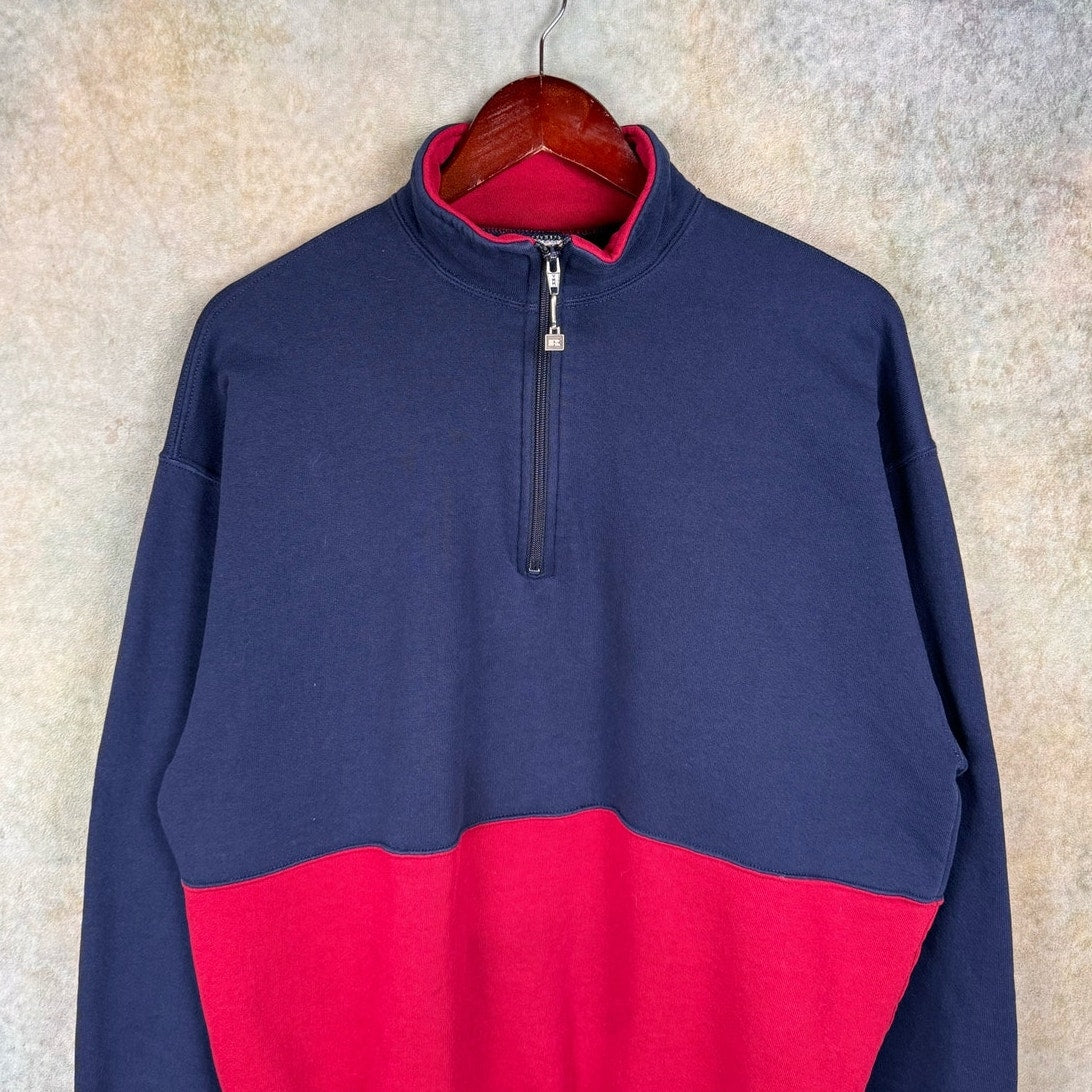 VTG 90s Russell Athletic Q Zip Sweatshirt XL – Thrift Haven
