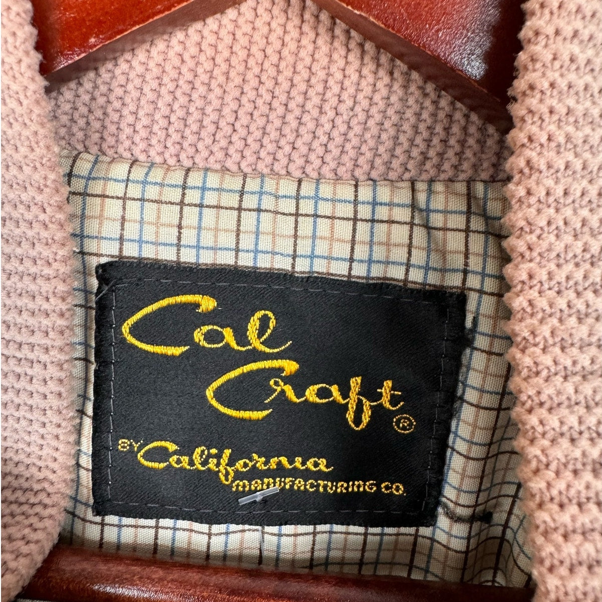 VTG 80s Cal Craft Full Zip Jacket M