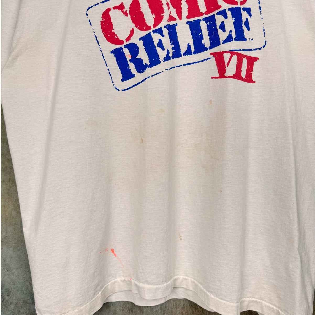 VTG 90s Comic Relief VII T Shirt XL