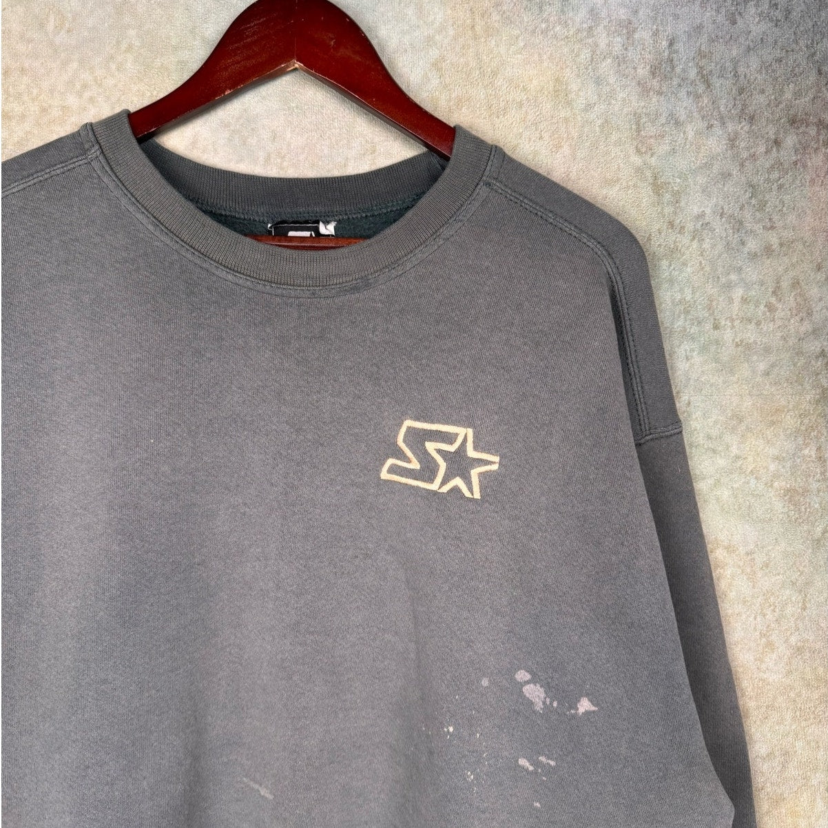 VTG 90s Starter Logo Crewneck Sweatshirt Sz XL