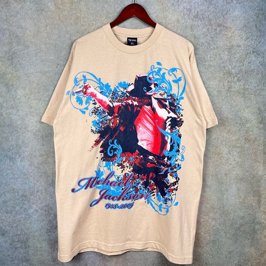 Michael Jackson Memorial Graphic T Shirt XL