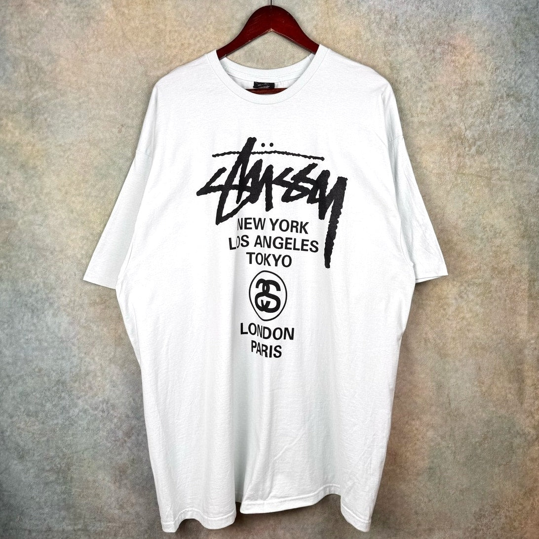 Stussy International World Tour T Shirt XXL