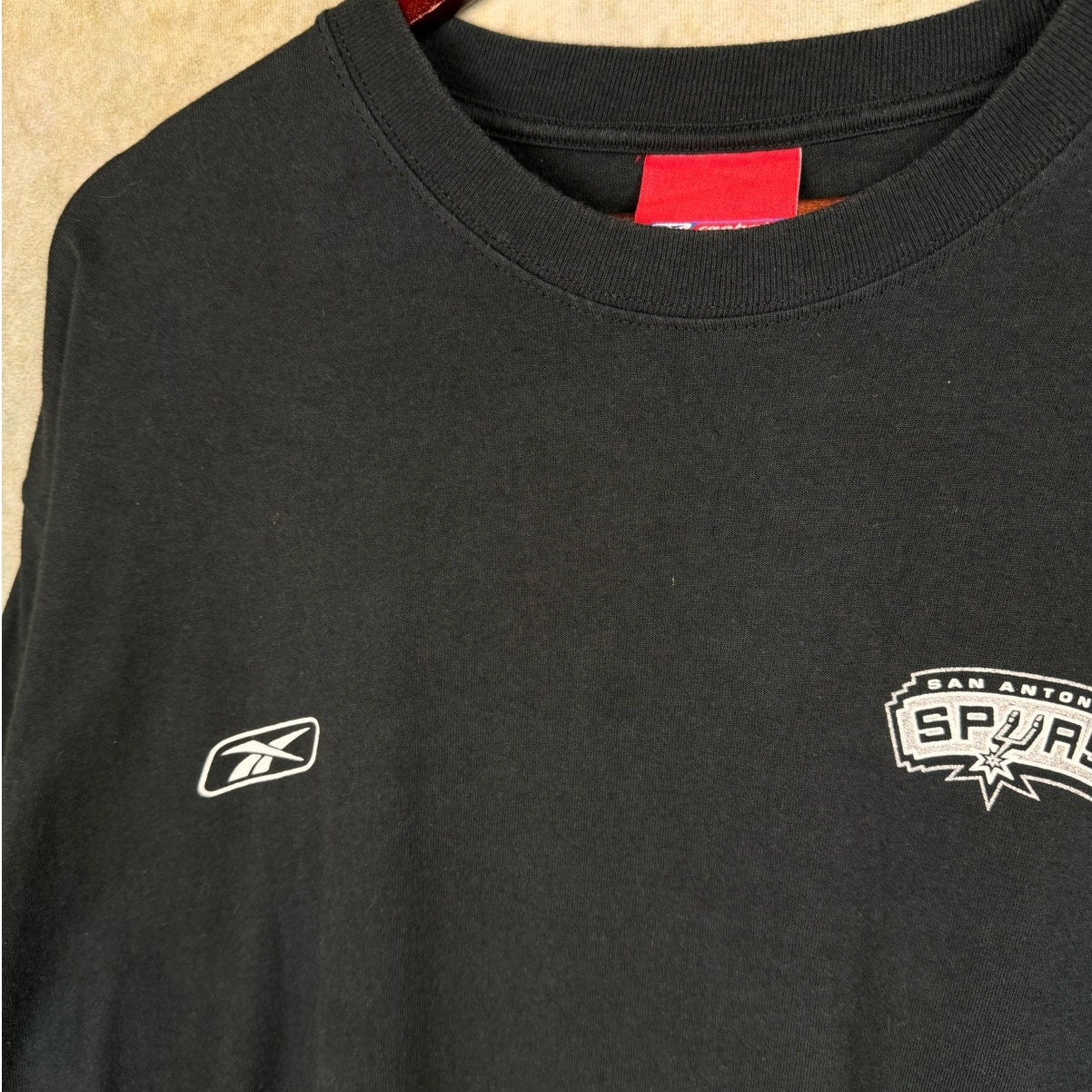 VTG 90s Reebok San Antonio Spurs NBA T Shirt L