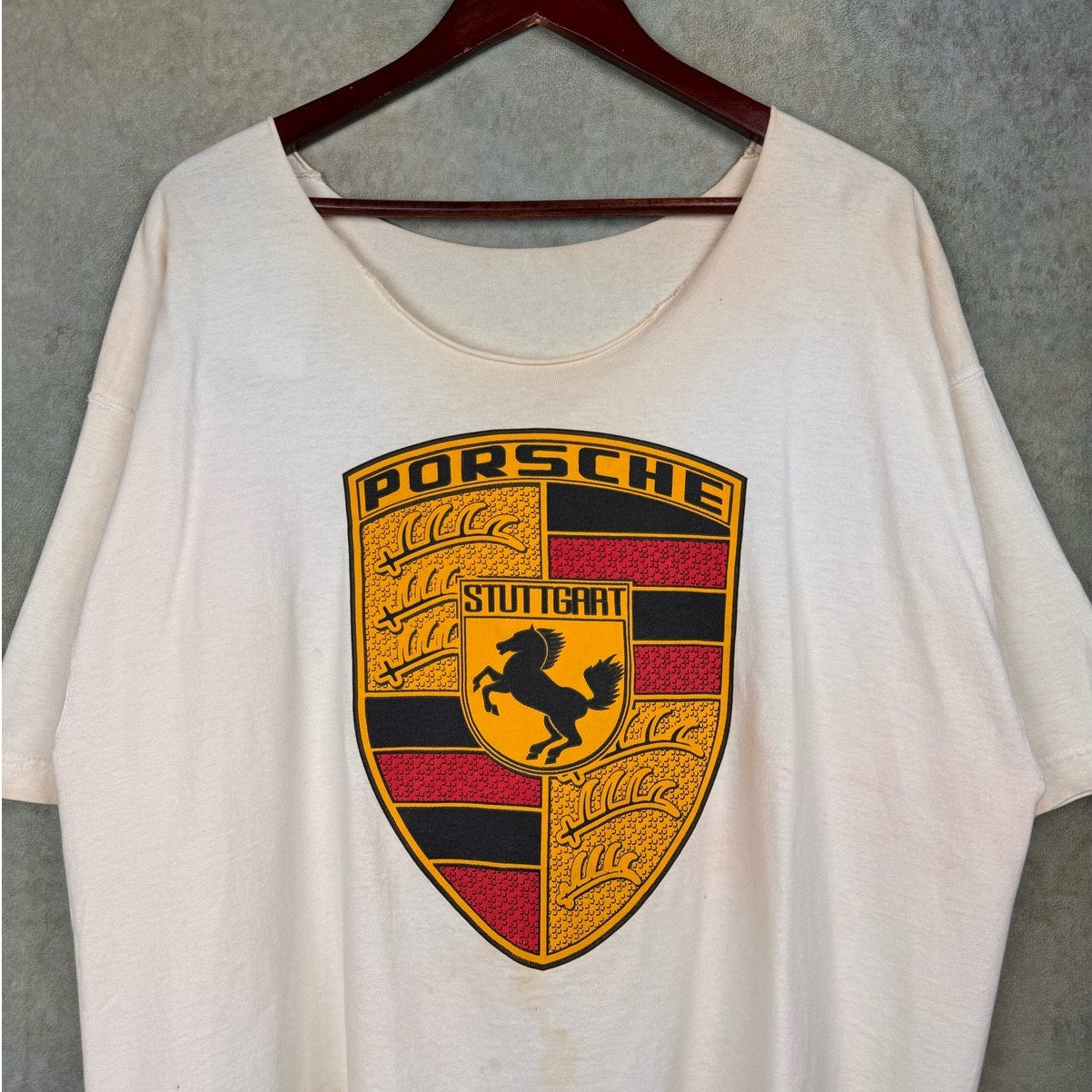 VTG 80s Porsche Stuttgart T Shirt L