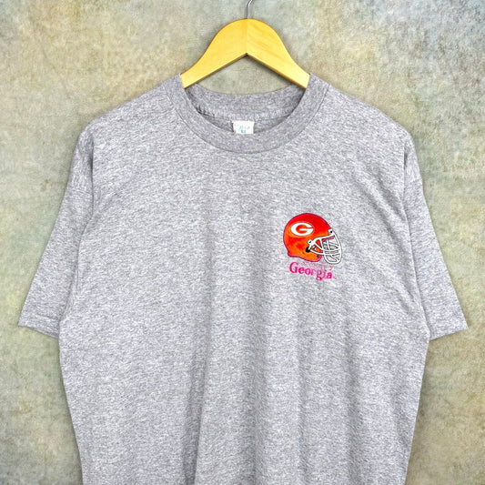 VTG 90s Georgia Bulldogs College T Shirt L