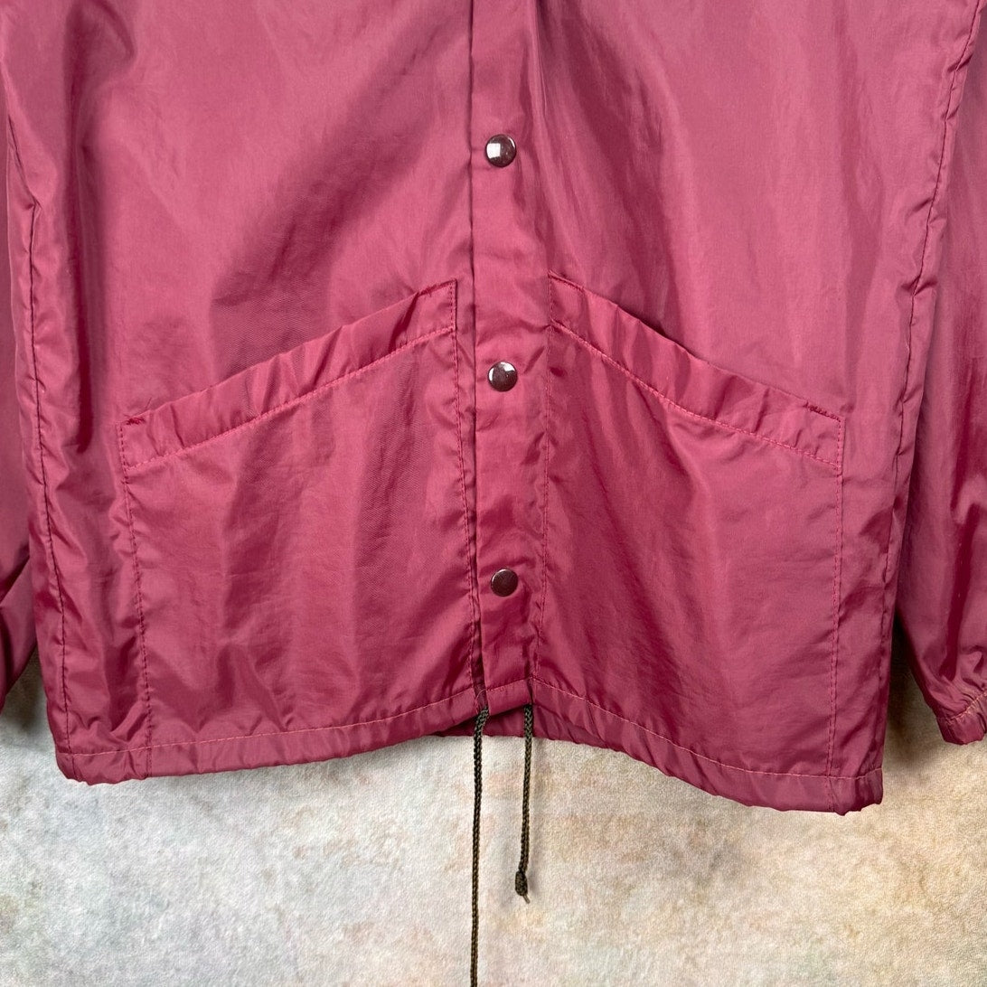 VTG 80s Basketball Windbreaker Jacket S