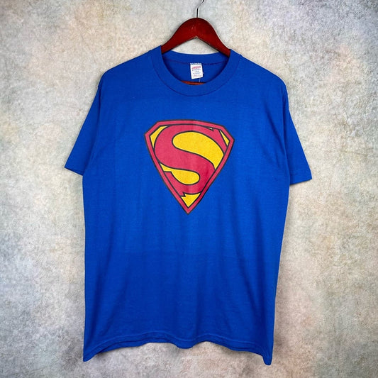 Vintage 80s DC Comics Superman T Shirt L