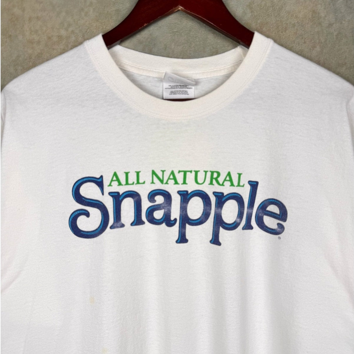 VTG Snapple Iced Tea Promo T Shirt Sz XL