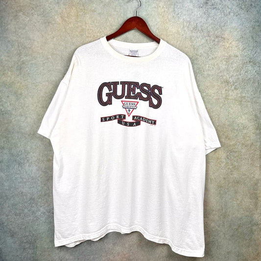 Vintage 90s Guess USA Graphic T Shirt XXL