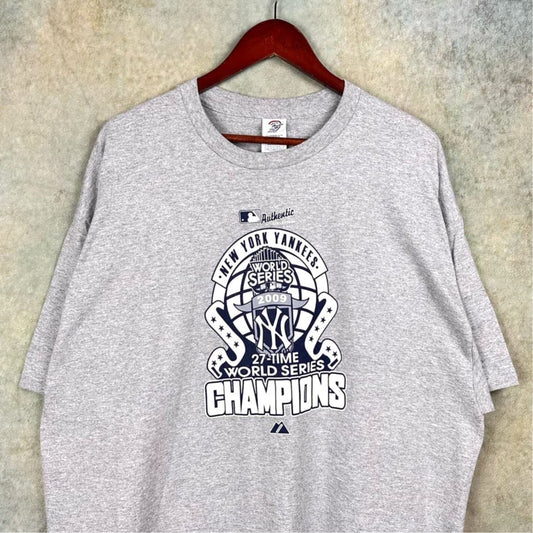 New York Yankees World Series Champions T Shirt XXL