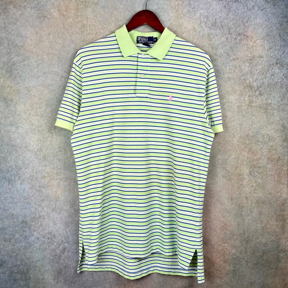 Vintage Polo Ralph Lauren Striped Polo Shirt M