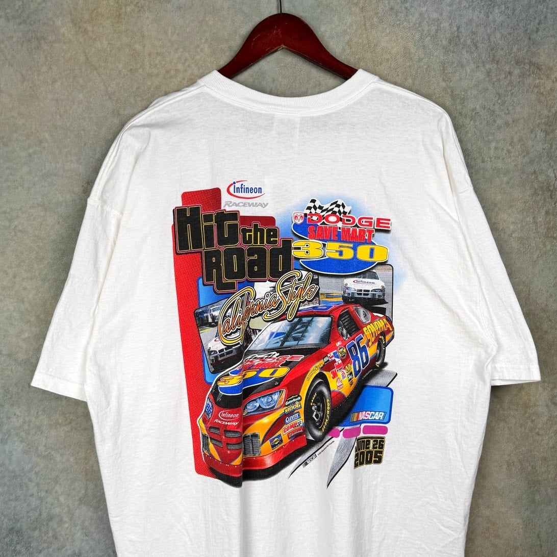 VTG Nascar Racing Save Mart 350 T Shirt XXL