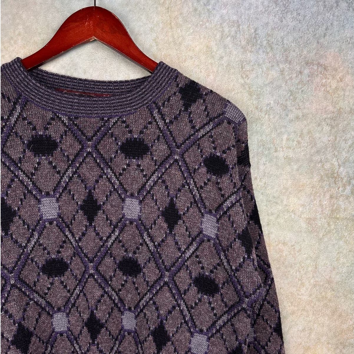 Vintage 90s Bloomingdales Wool Knit Sweater M