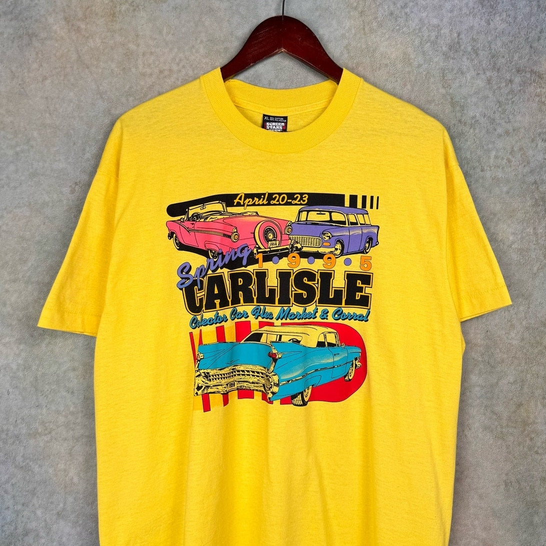 VTG 90s Classic Car Show T Shirt XL