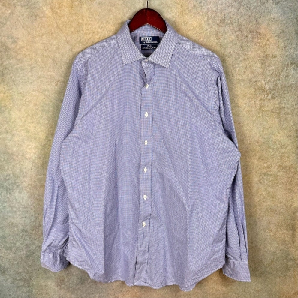 VTG Polo Ralph Lauren Philip Shirt 16.5-35