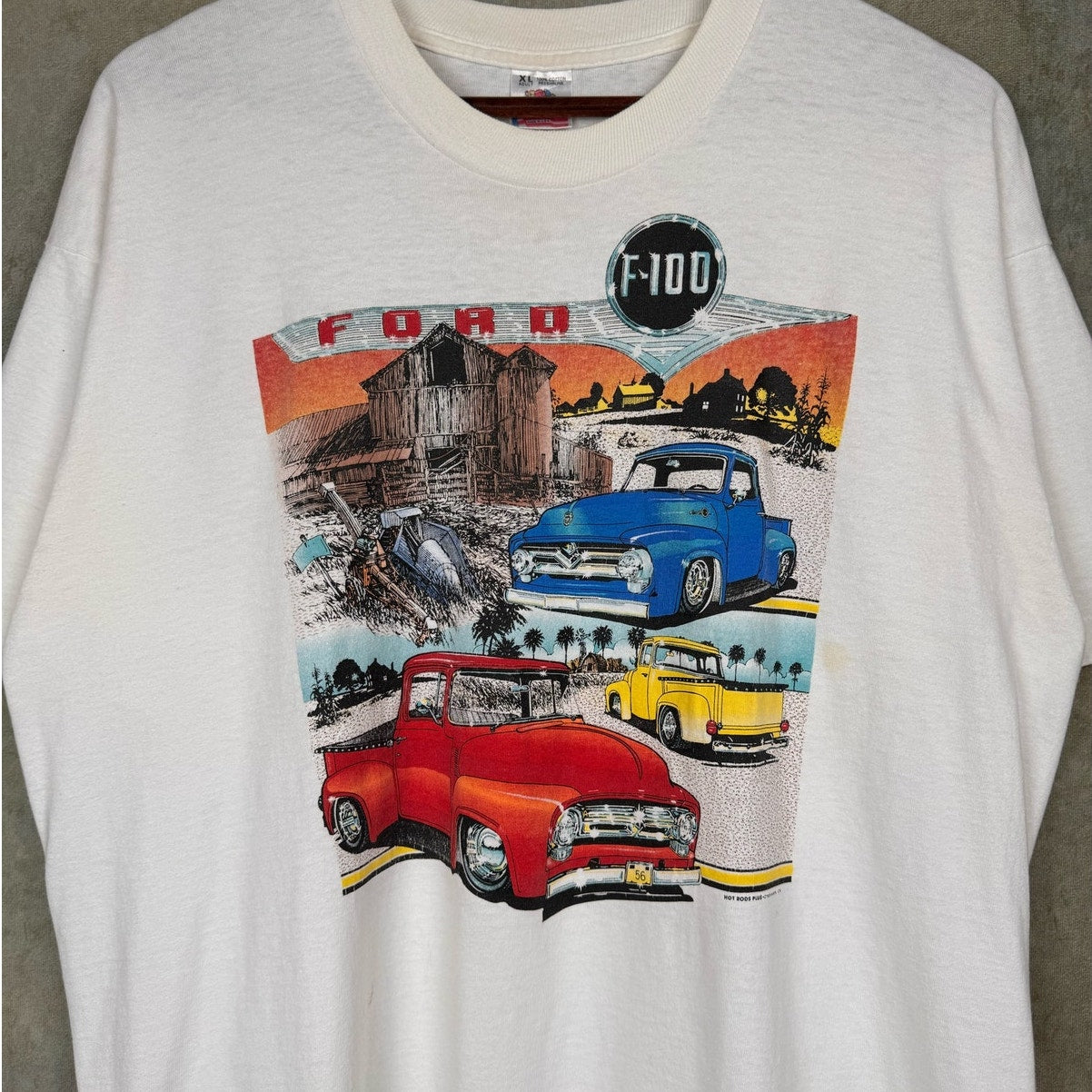 VTG 90s Ford F-100 Truck T Shirt Sz XL