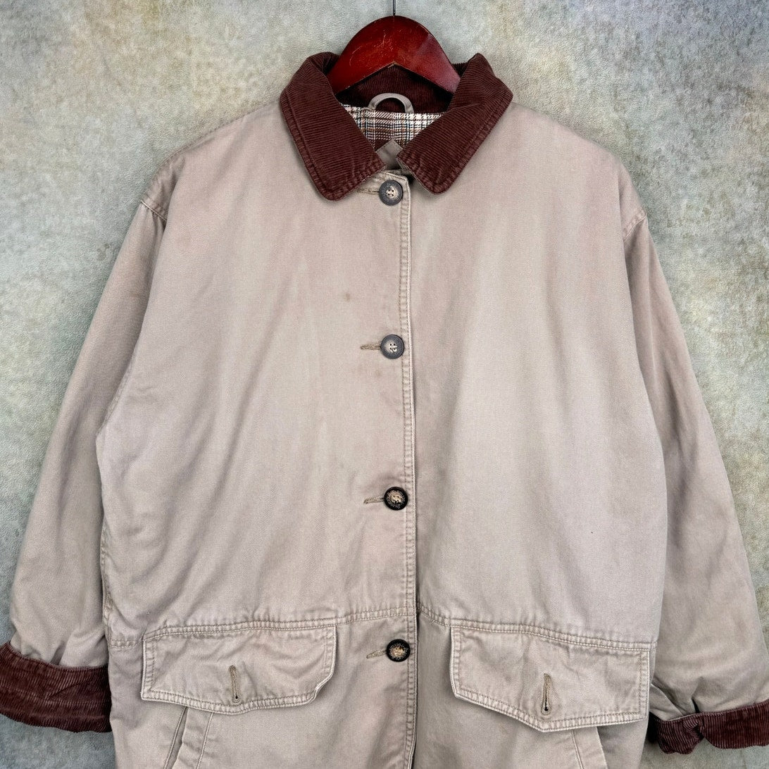 VTG 90s St Johns Bay Field Chore Coat M