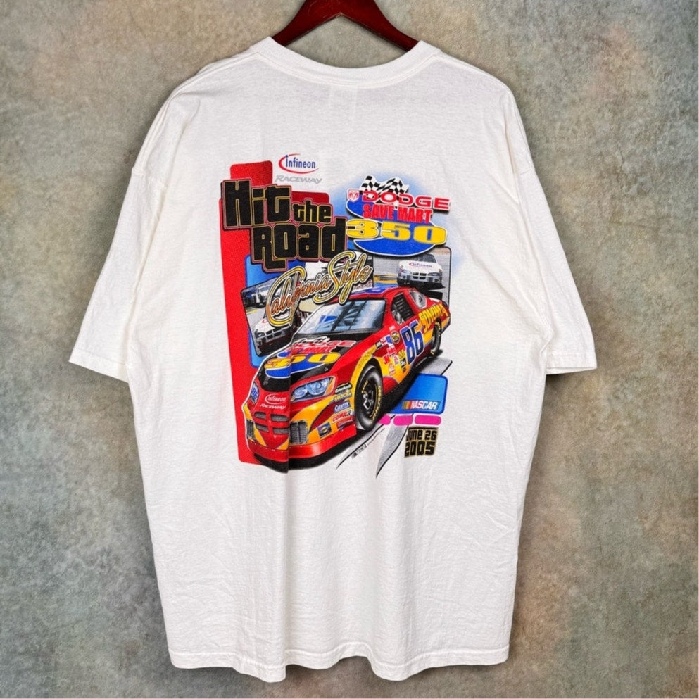 VTG Nascar Racing Save Mart 350 T Shirt XXL