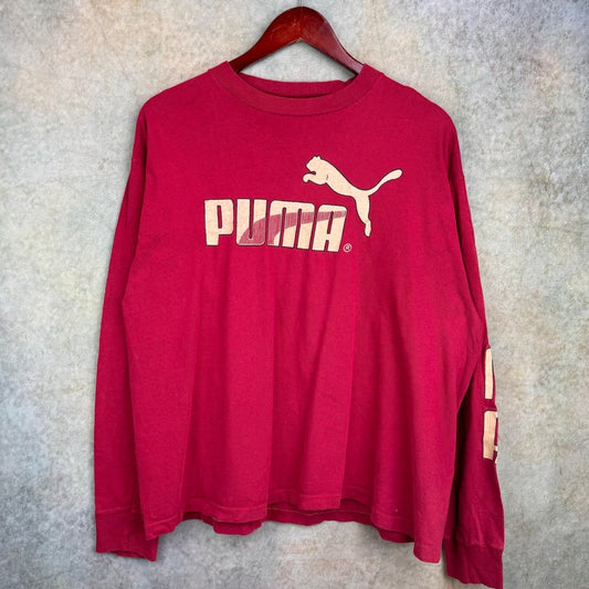 VTG 90s Puma Long Sleeve Shirt XL