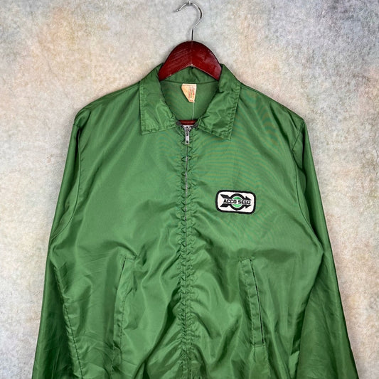 VTG 70s Racing Full Zip Jacket M