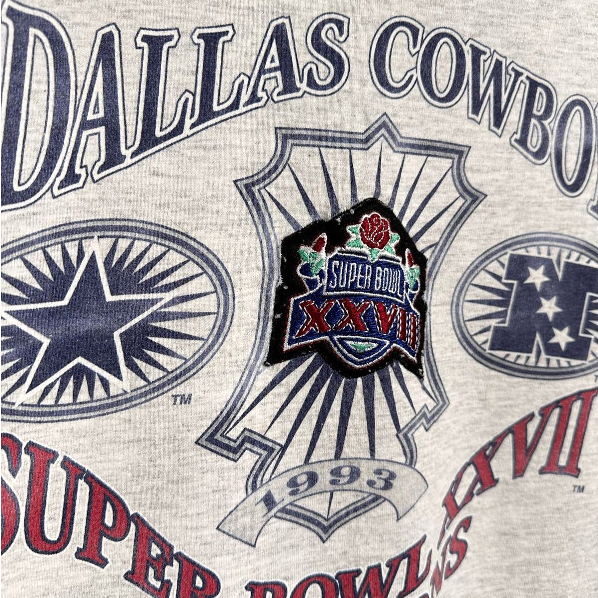 Vintage Dallas Cowboys Super Bowl T Shirt XL