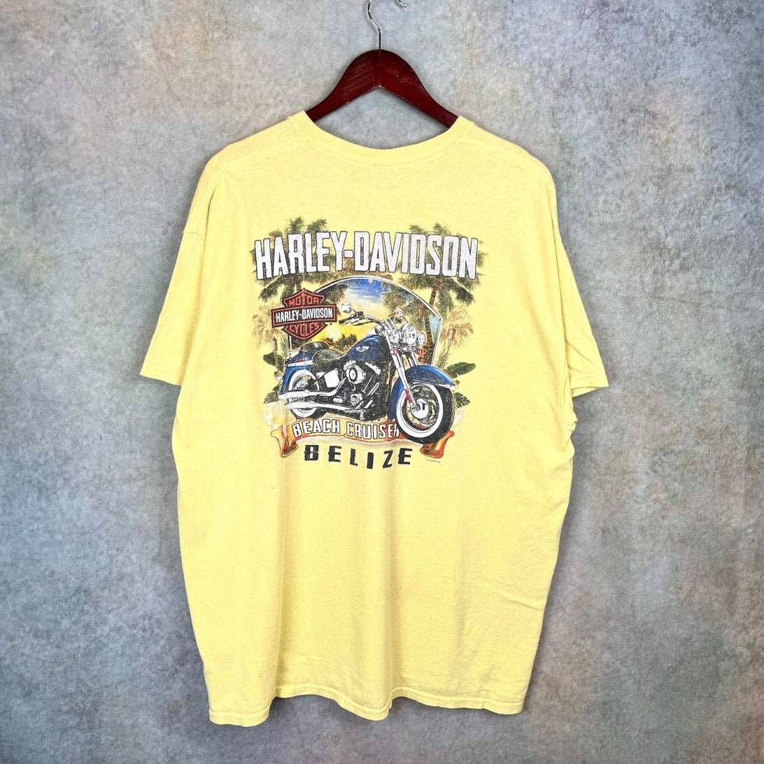 Harley Davidson Biker Graphic T Shirt XL