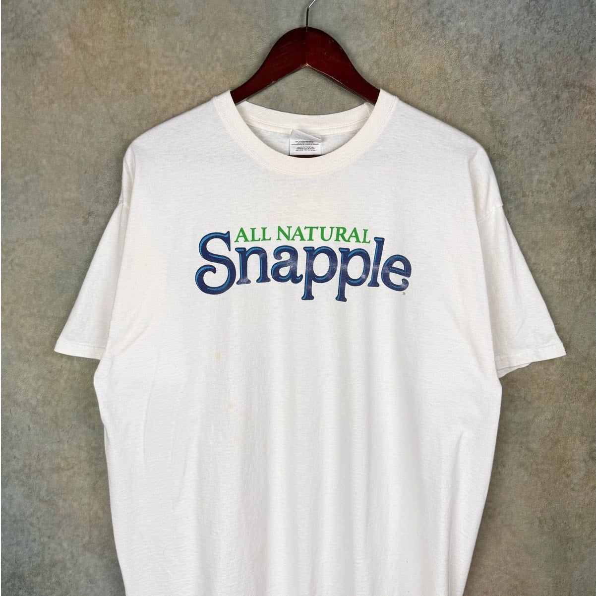 VTG Snapple Iced Tea Promo T Shirt Sz XL