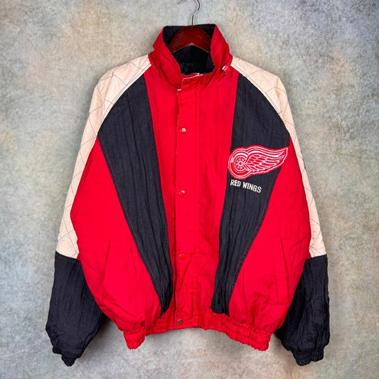 VTG 90s Detroit Red Wings Starter Jacket XL