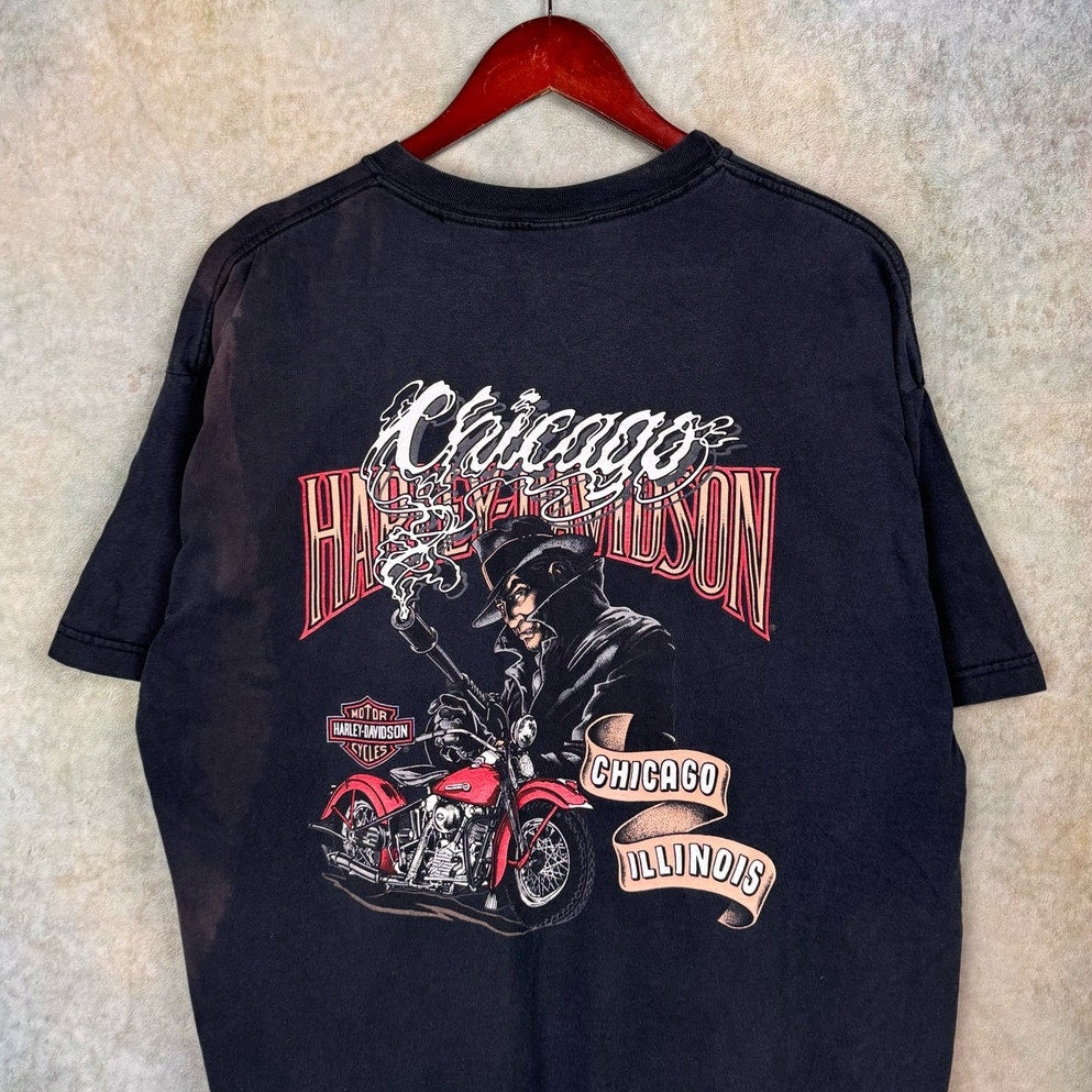 VTG Harley Davidson Biker T Shirt XL