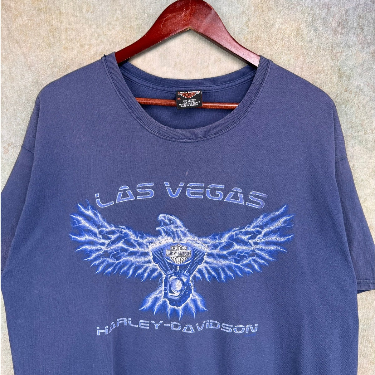 VTG Harley Davidson Lightning Eagle T Shirt XL