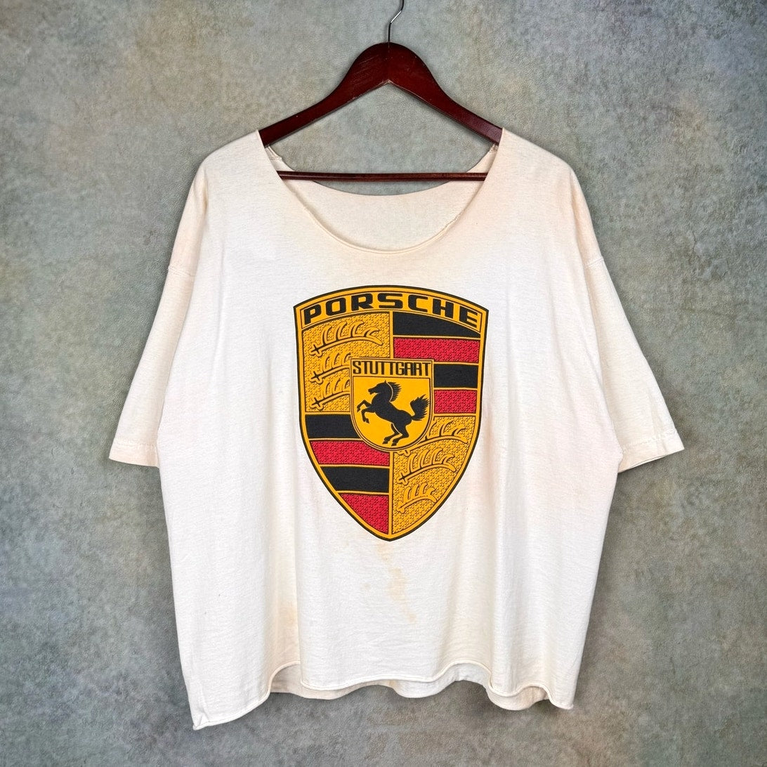 VTG 80s Porsche Stuttgart T Shirt L