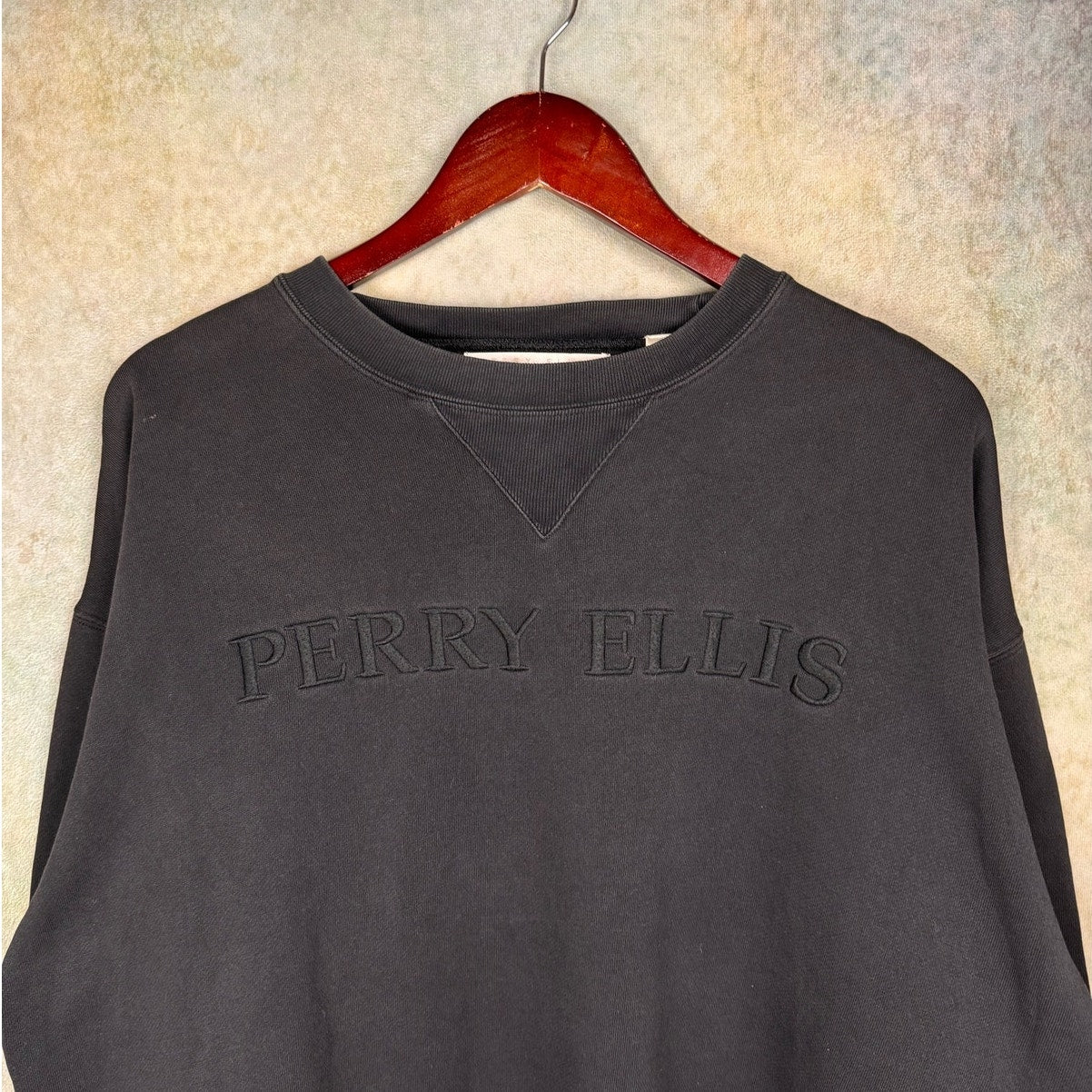 VTG 90s Perry Ellis Crewneck Sweatshirt Sz L