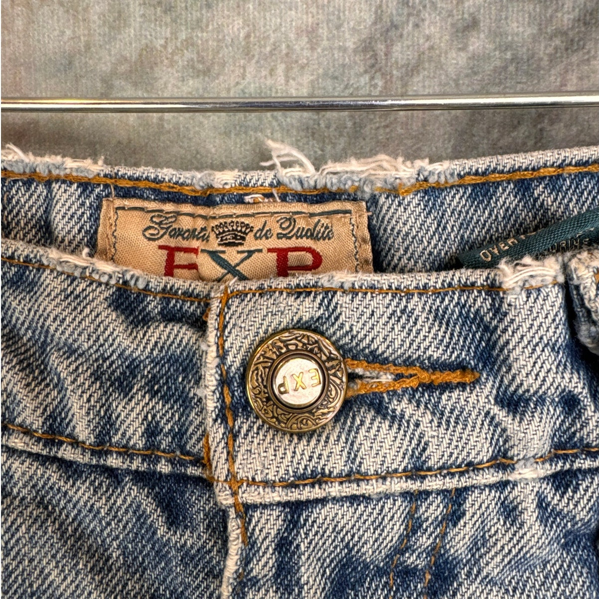 VTG 90s Express Denim Jeans 7/8