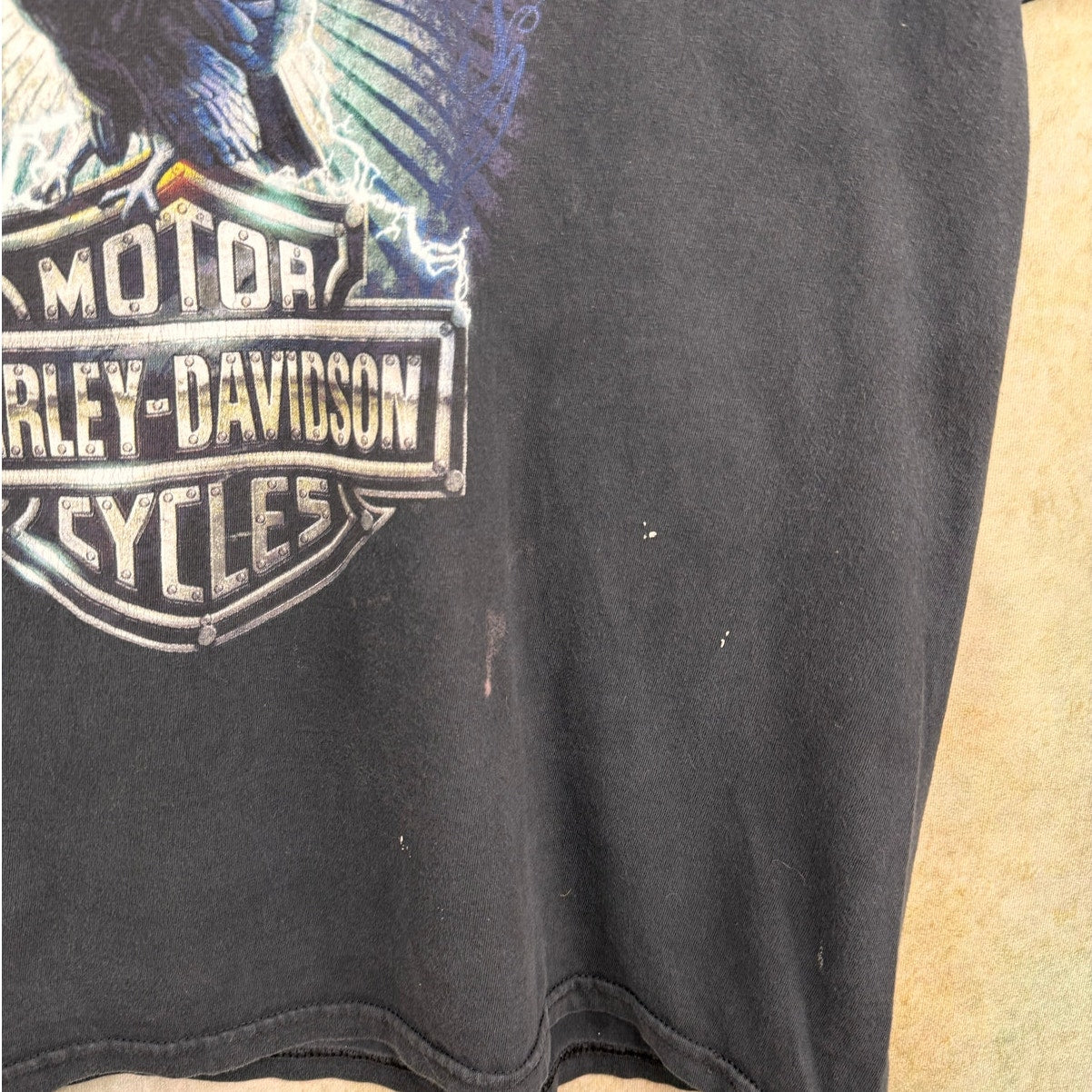 VTG Harley Davidson Eagle T Shirt XL