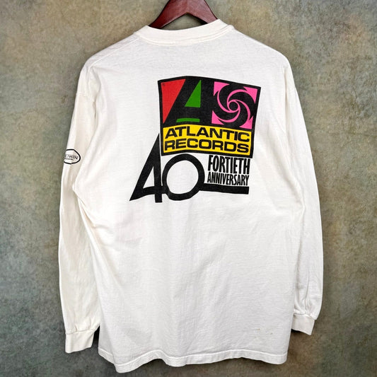 VTG 1988 Atlantic Records 40th anniversary Shirt XL