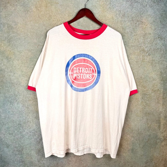 Y2K Detroit Pistons NBA T Shirt XXL