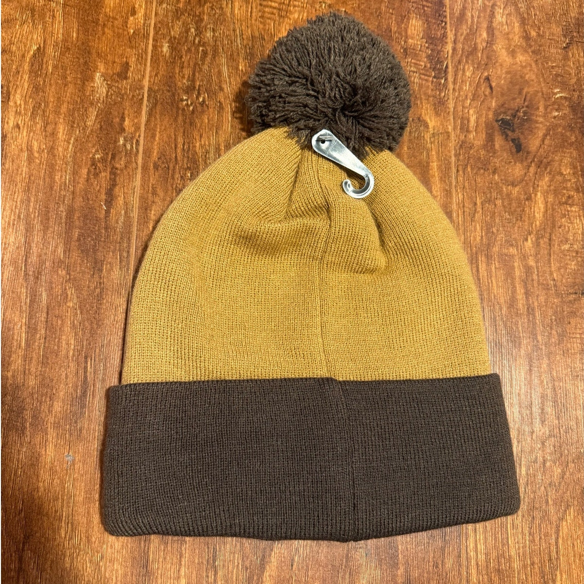 Houston Rockets NBA Ultra Game Beanie Hat NWT $30 MSRP Brown Tan Basketball