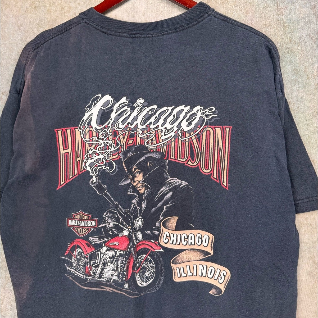 VTG Harley Davidson Biker T Shirt XL