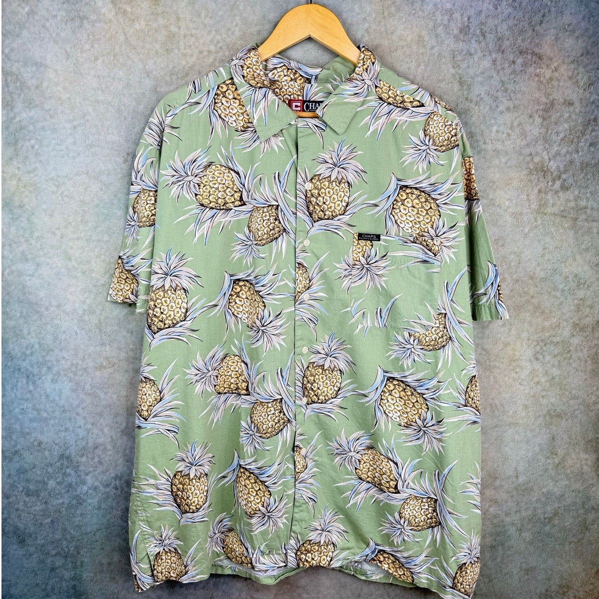 VTG 90s Chaps Ralph Lauren Button Up Shirt XL