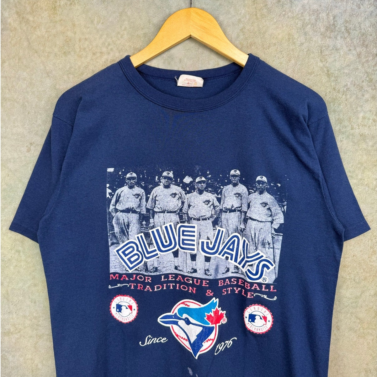 VTG 90s Toronto Blue Jays MLB T Shirt L