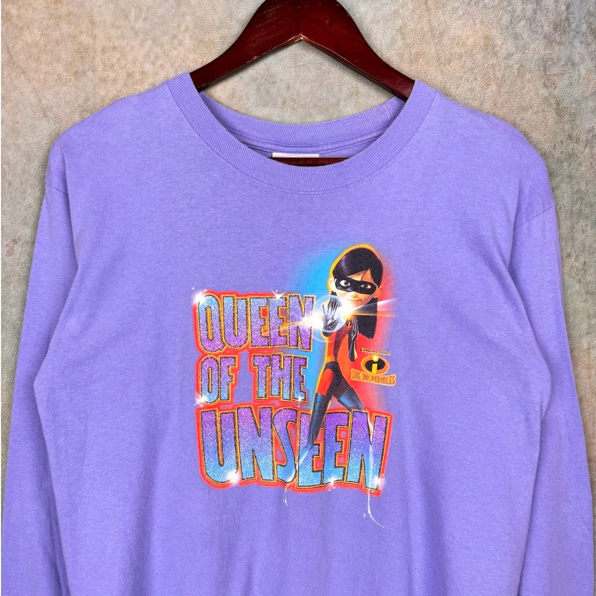 Y2K Disney The Incredibles Pixar Long Sleeve Shirt Youth L