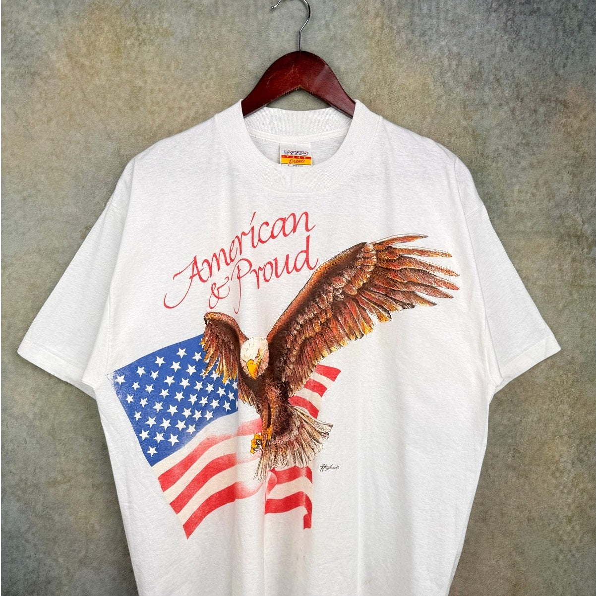 VTG 90s American Proud Eagle T XL