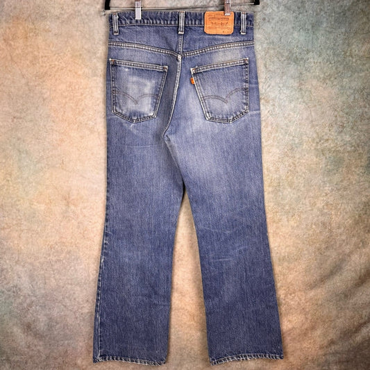 VTG 90s Levis 517 Orange Tab Jeans 33x32